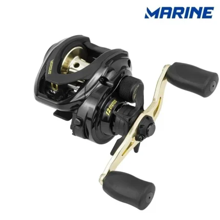 Carretilha Versus 12000 GTS 8.1:1 Marine Sports lado Esquerdo