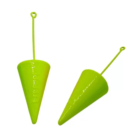 Chumbada Cone com Haste cor verde 125g